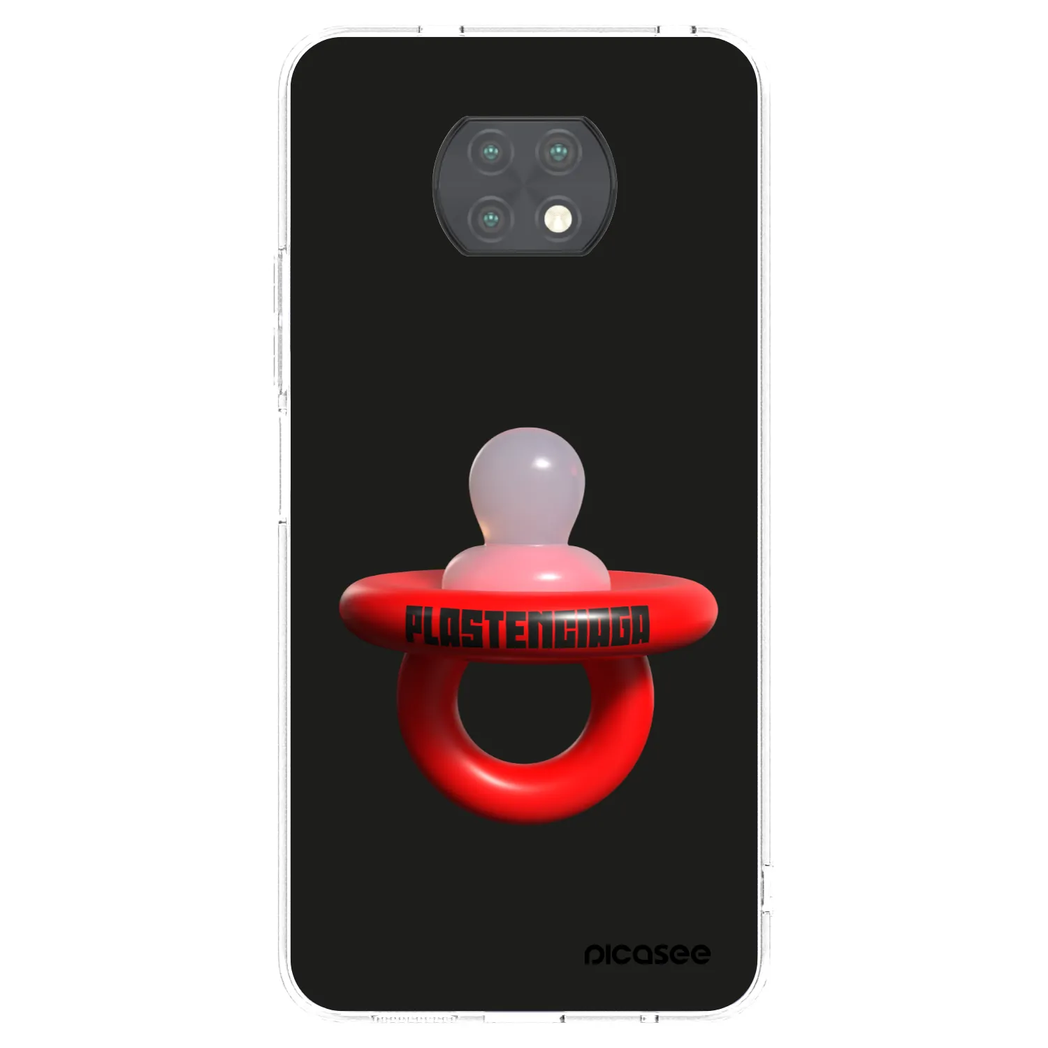 Picasee διαφανής θήκη σιλικόνης Xiaomi Redmi Note 9T - Le Dudel