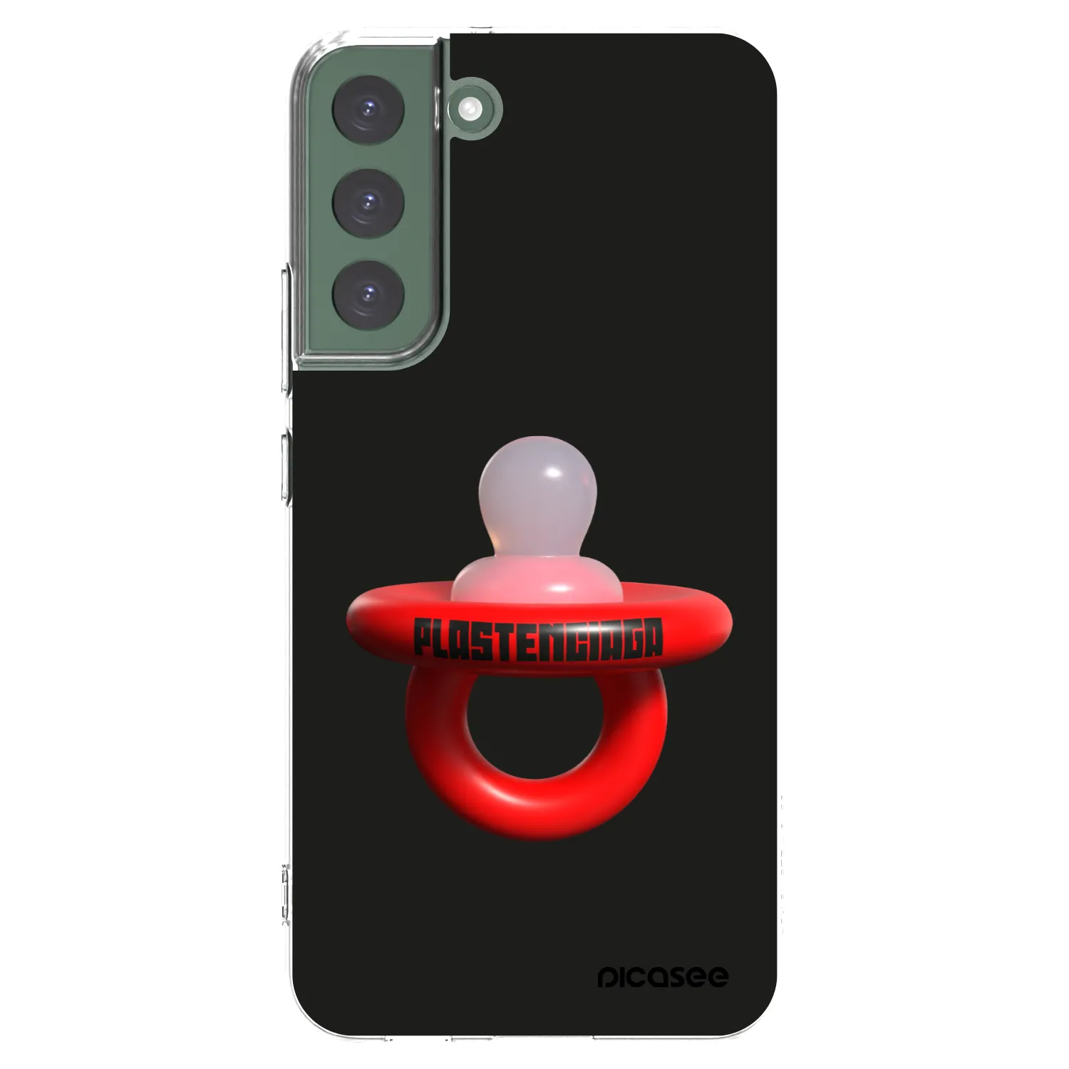 Picasee διαφανής θήκη σιλικόνης Samsung Galaxy S22+ 5G - Le Dudel
