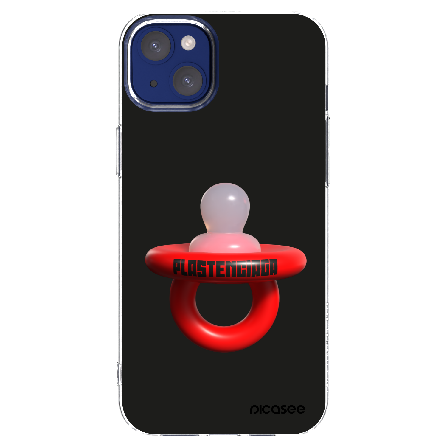 Picasee διαφανής θήκη σιλικόνης Apple iPhone 14 Plus - Le Dudel