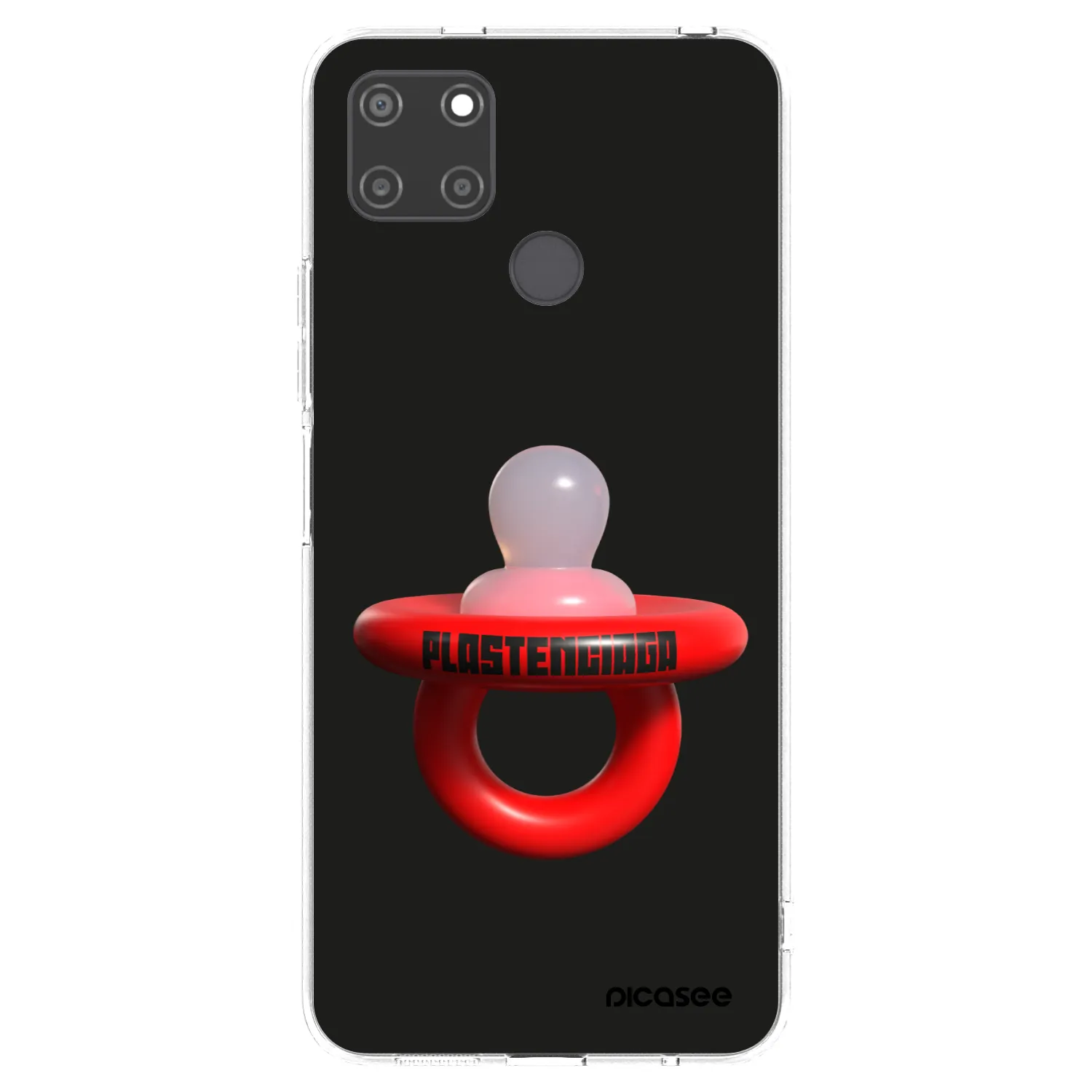Picasee διαφανής θήκη σιλικόνης Realme C21Y - Le Dudel
