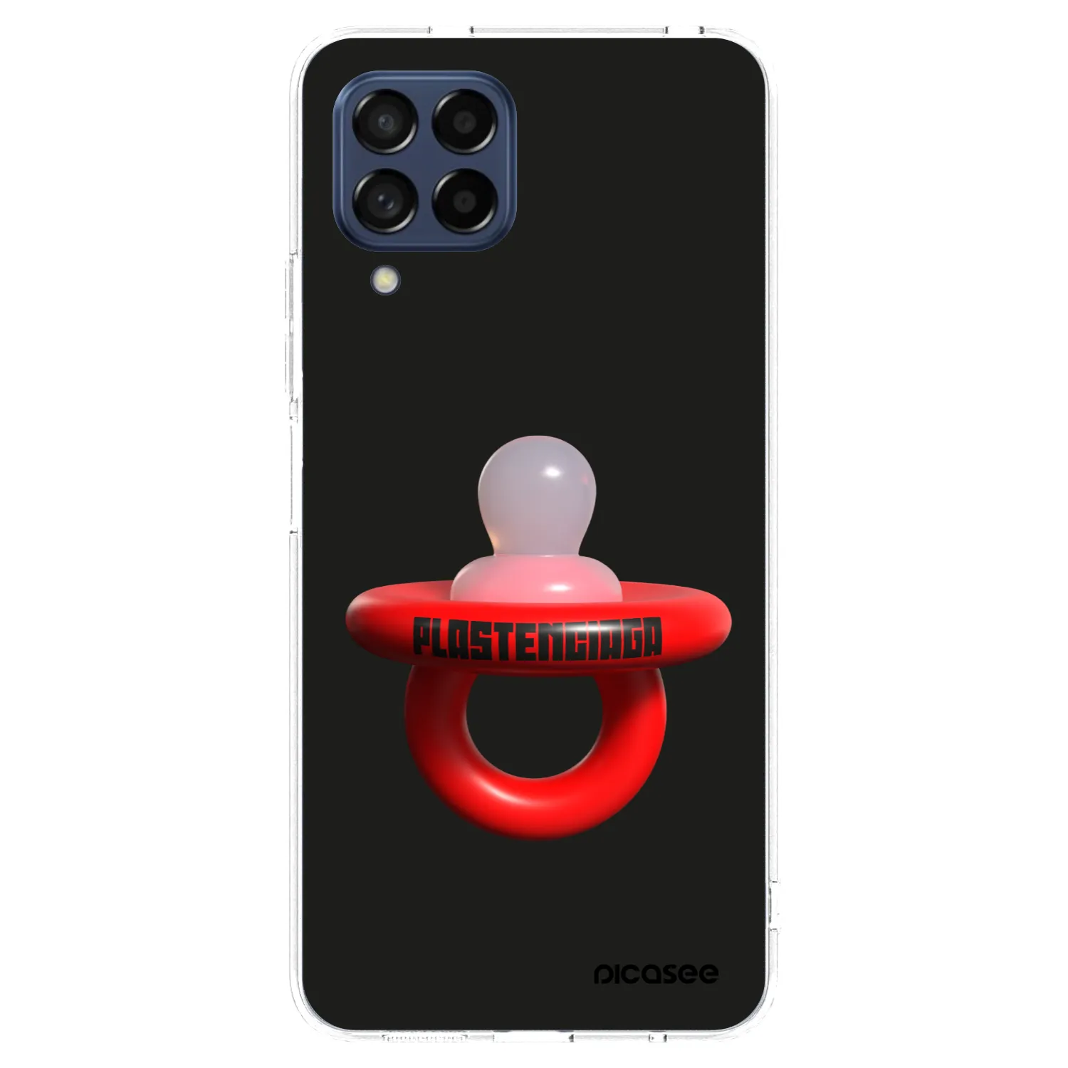 Picasee διαφανής θήκη σιλικόνης Samsung Galaxy M53 5G - Le Dudel