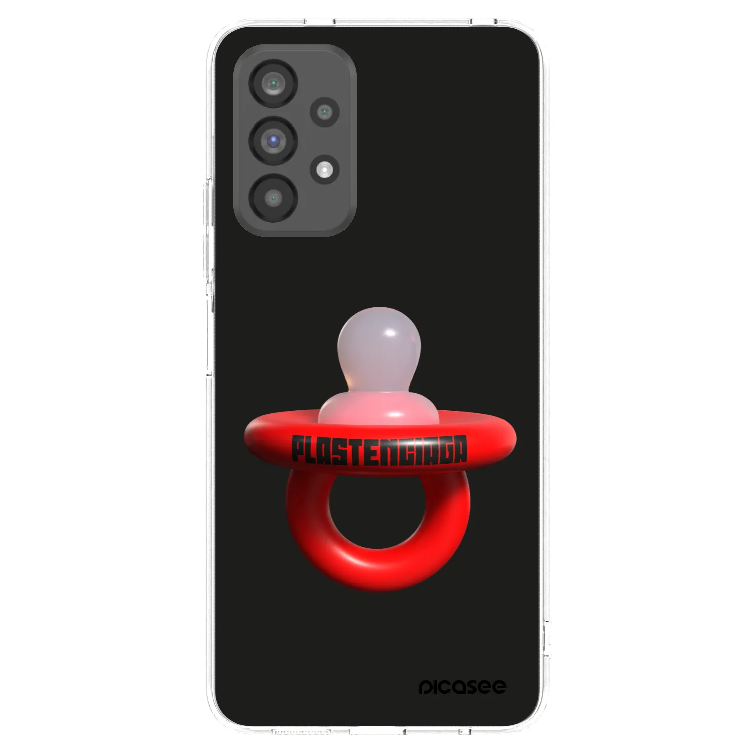 Picasee διαφανής θήκη σιλικόνης Samsung Galaxy A73 5G - Le Dudel