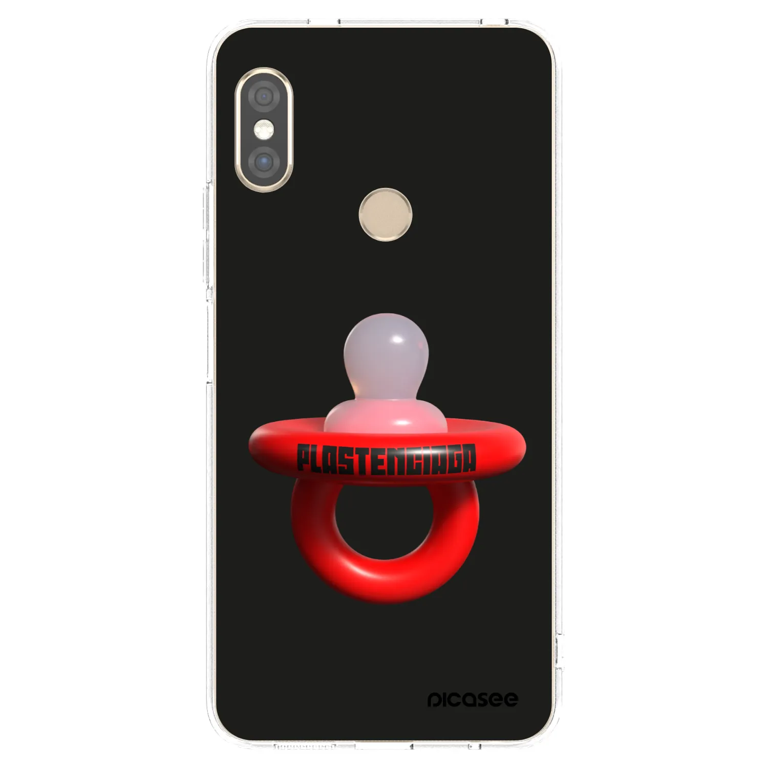 Picasee διαφανής θήκη σιλικόνης Xiaomi Redmi Note 5 Global - Le Dudel