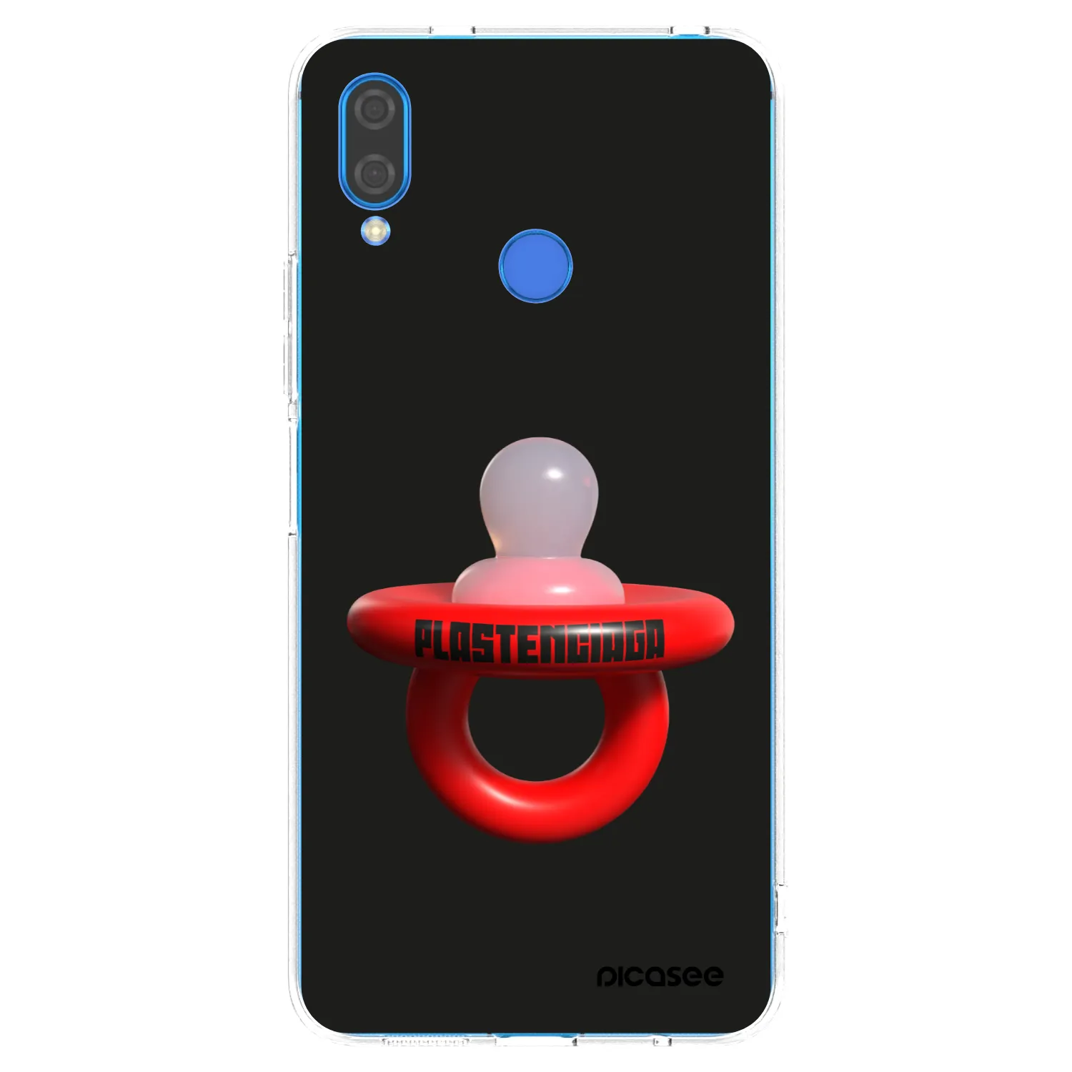 Picasee διαφανής θήκη σιλικόνης Huawei Nova 3 - Le Dudel