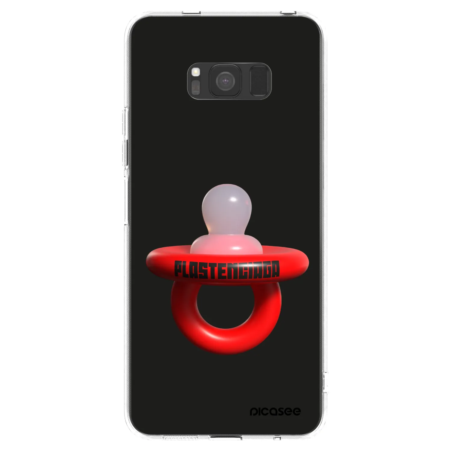 Picasee διαφανής θήκη σιλικόνης Samsung Galaxy S8 G950F - Le Dudel