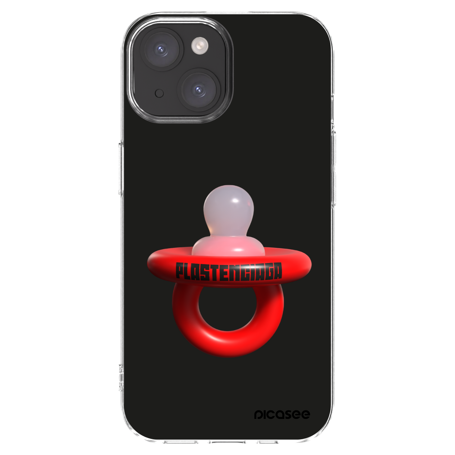 Picasee διαφανής θήκη σιλικόνης Apple iPhone 15 - Le Dudel