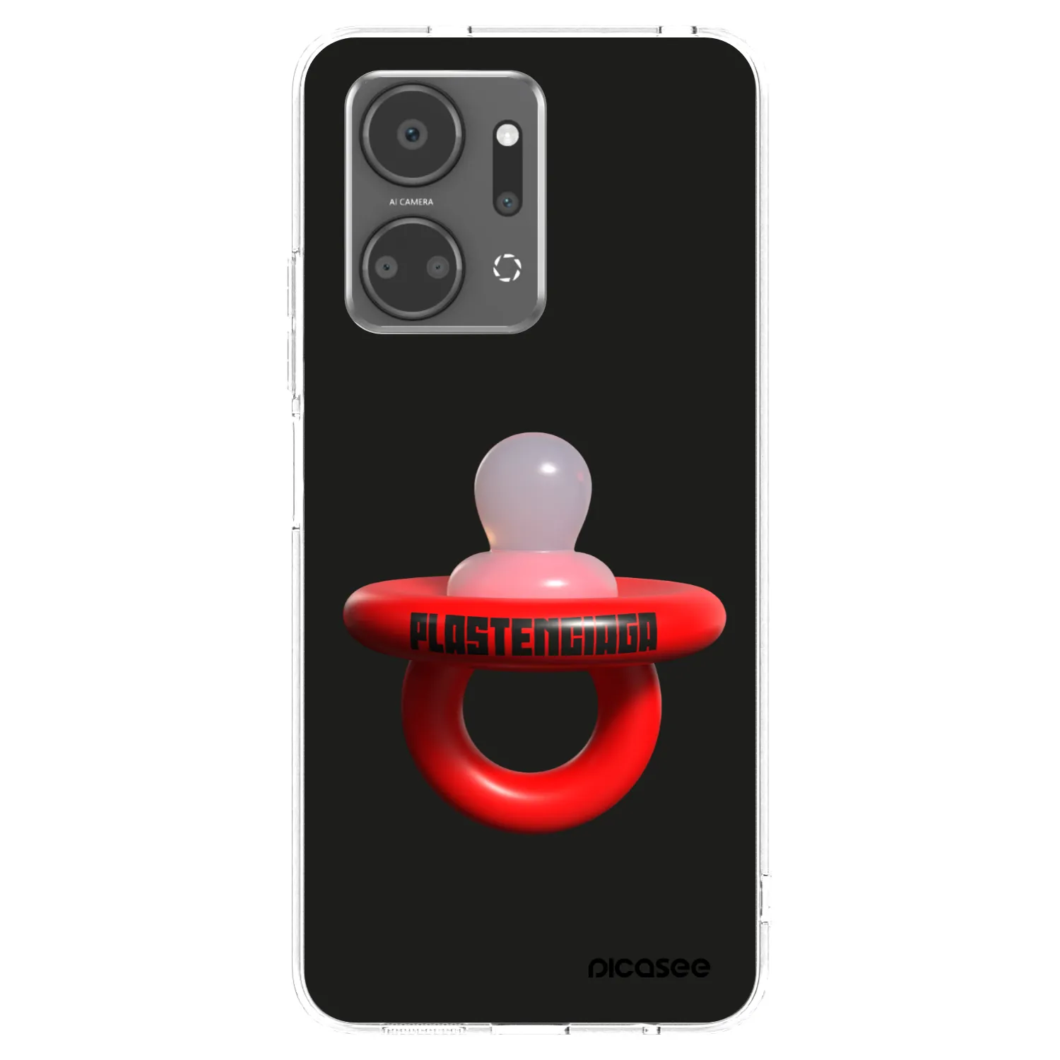 Picasee διαφανής θήκη σιλικόνης Honor X7a - Le Dudel