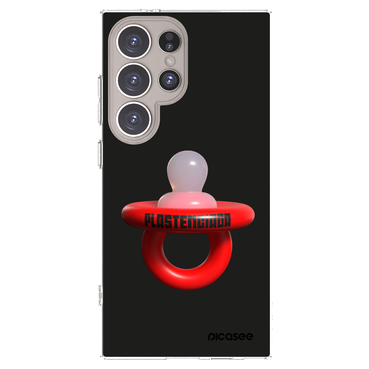 Picasee διαφανής θήκη σιλικόνης Samsung Galaxy S24 Ultra S928B 5G - Le Dudel