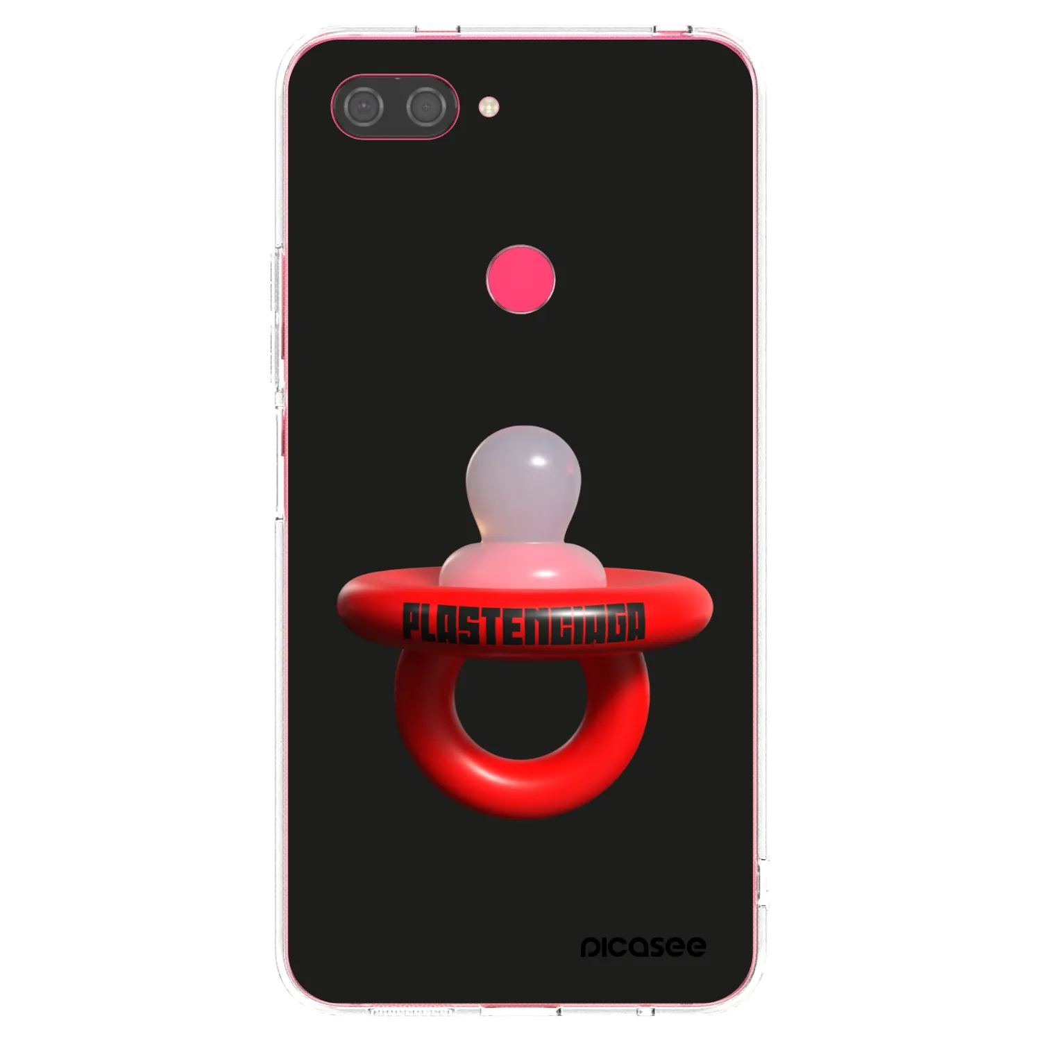 Picasee διαφανής θήκη σιλικόνης Xiaomi Mi 8 Lite - Le Dudel