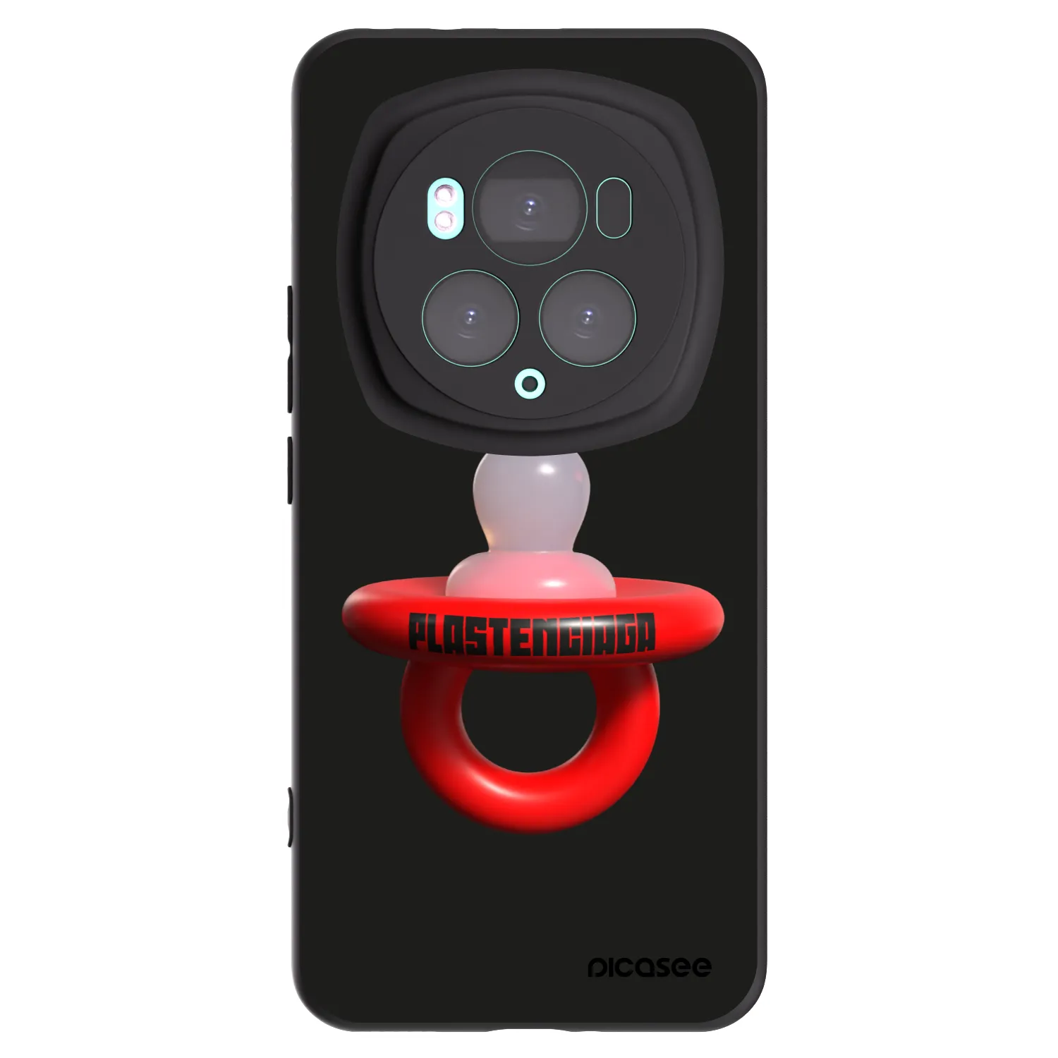 Picasee Μαύρη θήκη σιλικόνης για Honor Magic6 Pro - Le Dudel