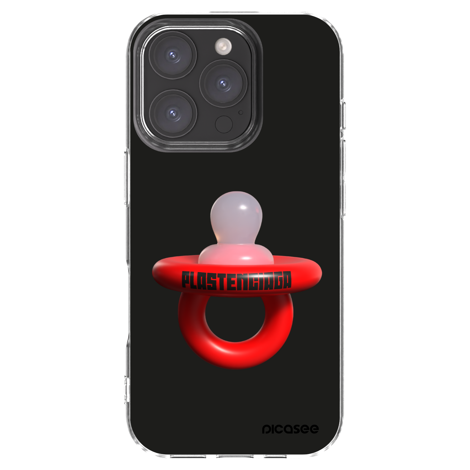 Picasee διαφανής θήκη σιλικόνης Apple iPhone 16 Pro - Le Dudel