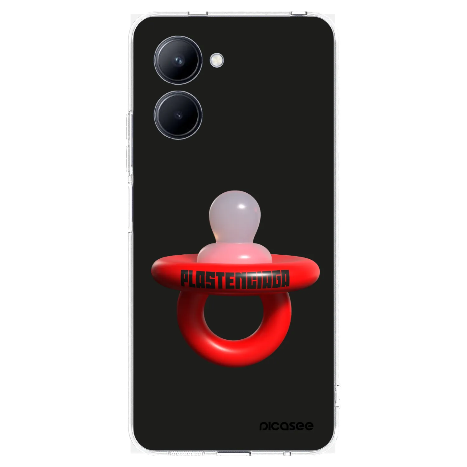 Picasee διαφανής θήκη σιλικόνης Realme C33 (2023) - Le Dudel