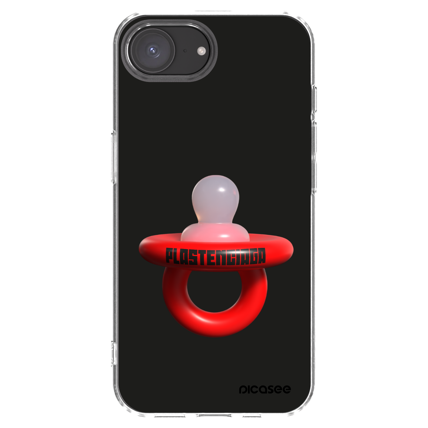 Picasee διαφανής θήκη σιλικόνης Apple iPhone 16e - Le Dudel