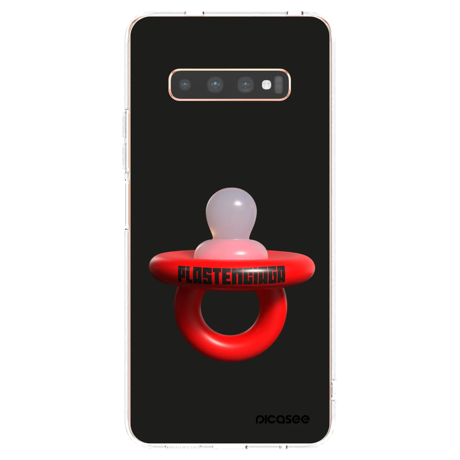 Picasee διαφανής θήκη σιλικόνης Samsung Galaxy S10 Plus G975 - Le Dudel