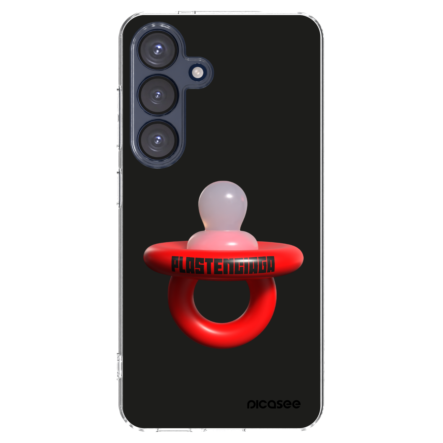 Picasee διαφανής θήκη σιλικόνης Samsung Galaxy S25 5G - Le Dudel