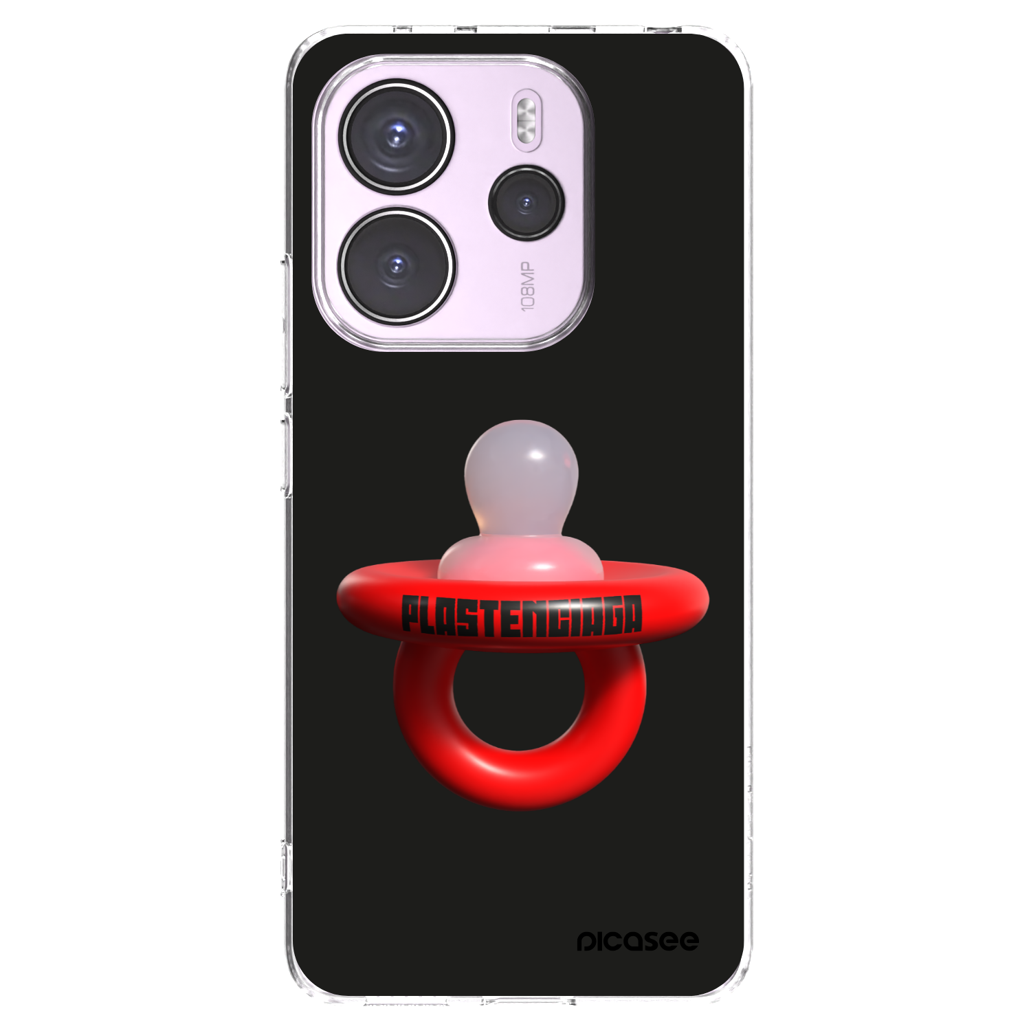 Picasee διαφανής θήκη σιλικόνης Xiaomi Redmi Note 14 4G - Le Dudel