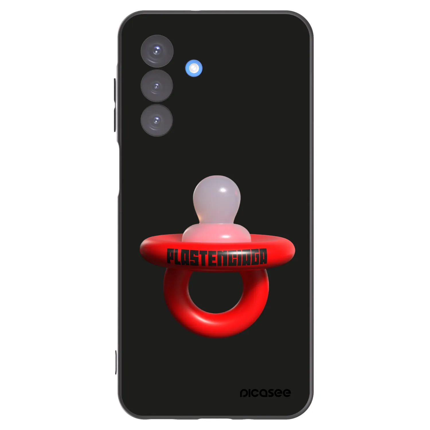 Picasee Μαύρη θήκη σιλικόνης για Samsung Galaxy A17 5G - Le Dudel