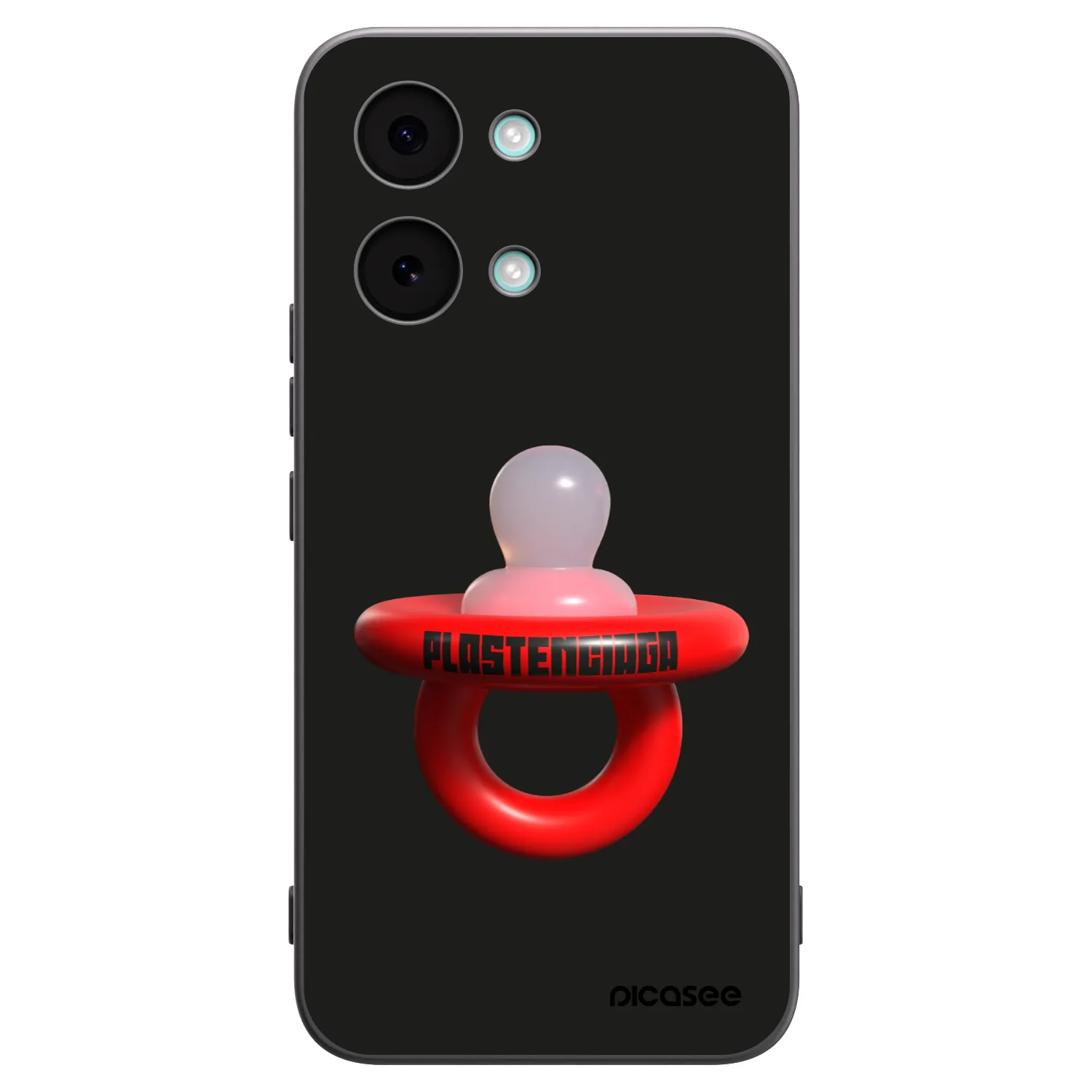 Picasee Μαύρη θήκη σιλικόνης για Xiaomi Poco X8 Pro Max - Le Dudel