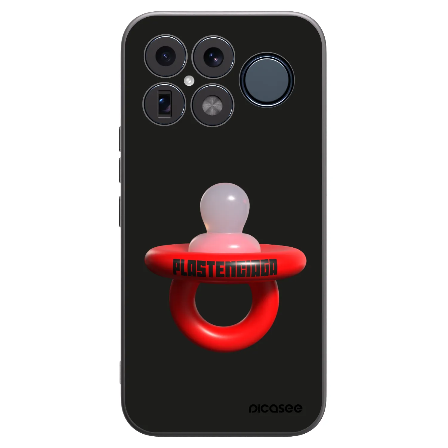 Picasee Μαύρη θήκη σιλικόνης για Xiaomi Poco F8 Ultra - Le Dudel