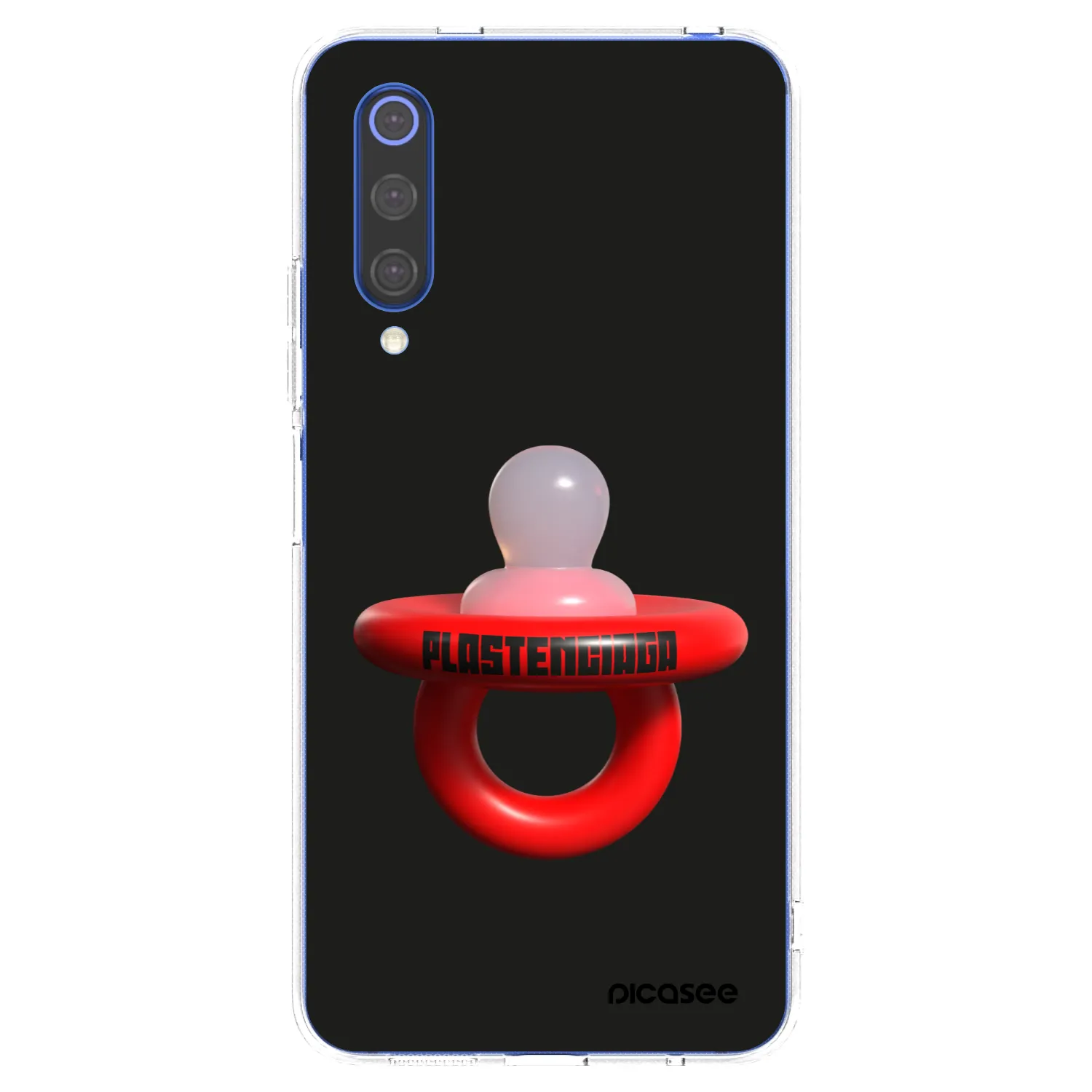 Picasee διαφανής θήκη σιλικόνης Xiaomi Mi 9 SE - Le Dudel