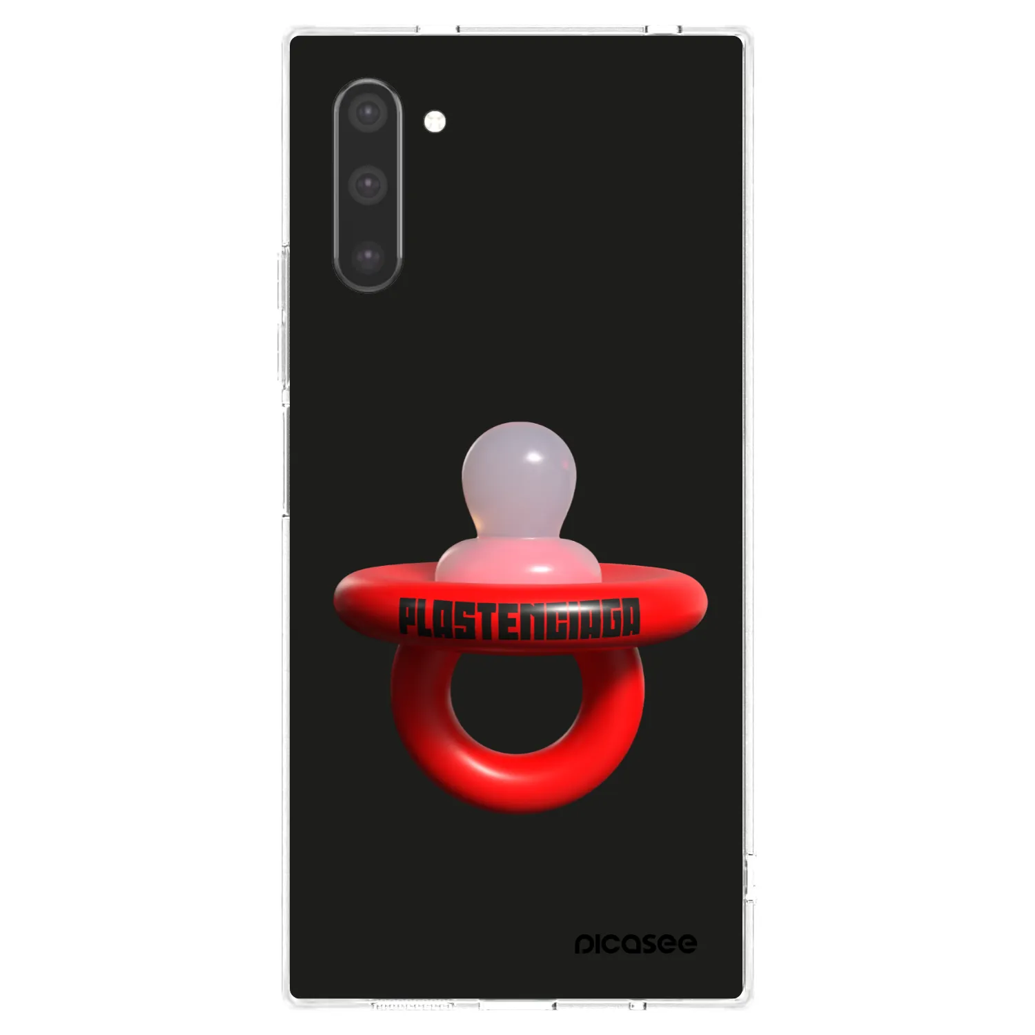 Picasee διαφανής θήκη σιλικόνης Samsung Galaxy Note 10 N970F - Le Dudel