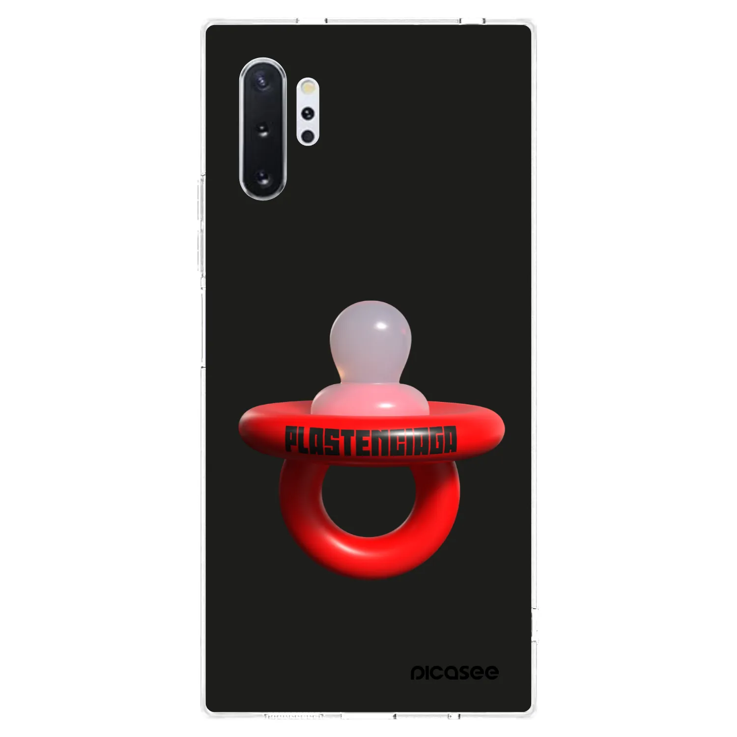 Picasee διαφανής θήκη σιλικόνης Samsung Galaxy Note 10+ N975F - Le Dudel