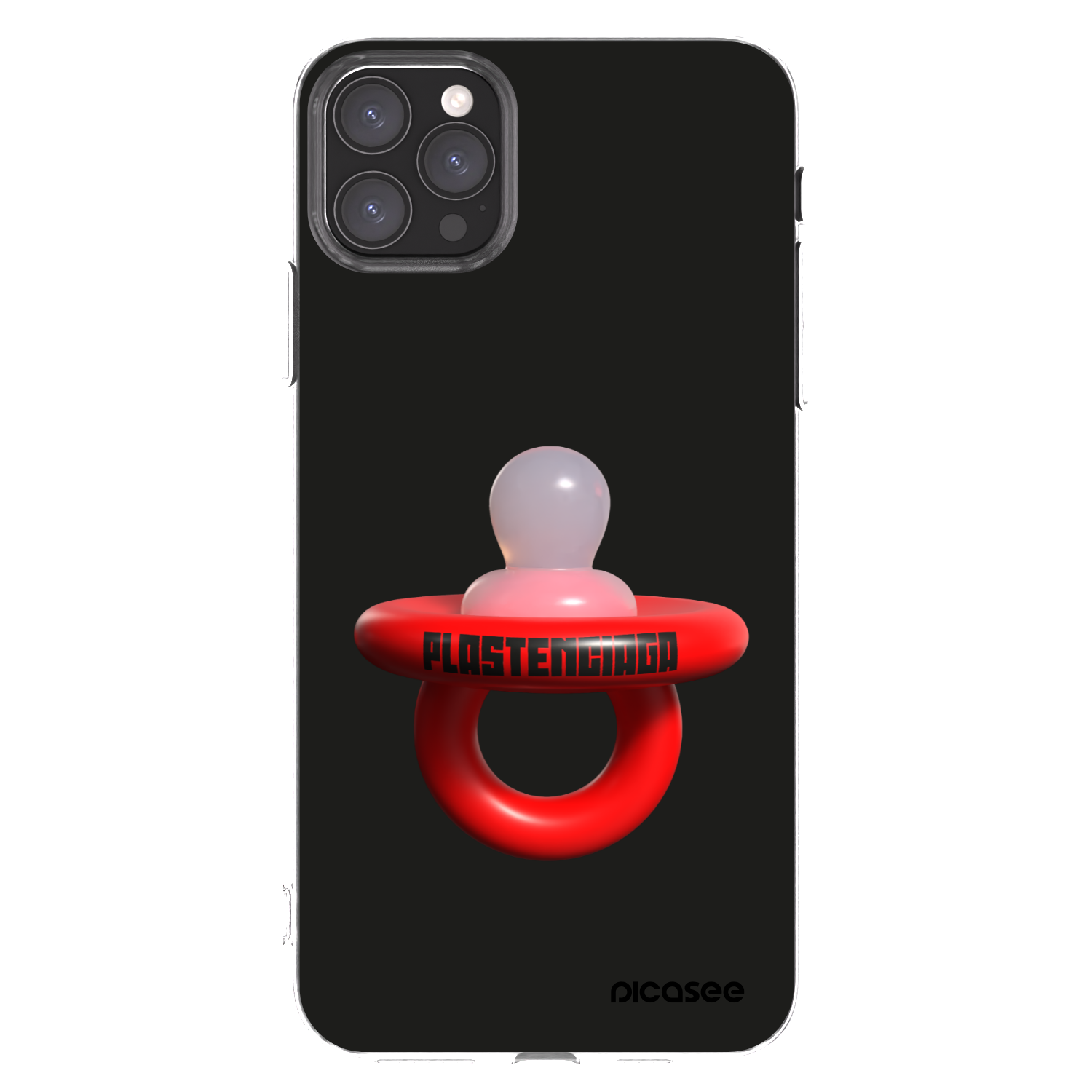 Picasee διαφανής θήκη σιλικόνης Apple iPhone 11 Pro Max - Le Dudel