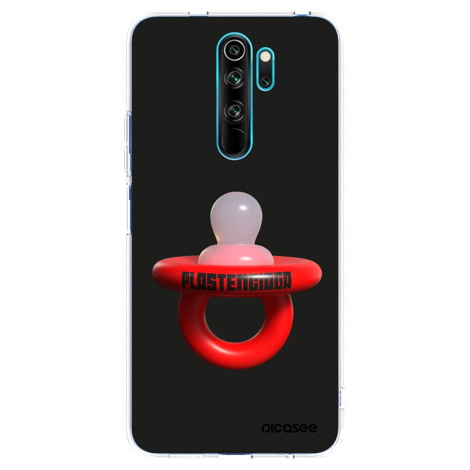 Picasee διαφανής θήκη σιλικόνης Xiaomi Redmi Note 8 Pro - Le Dudel