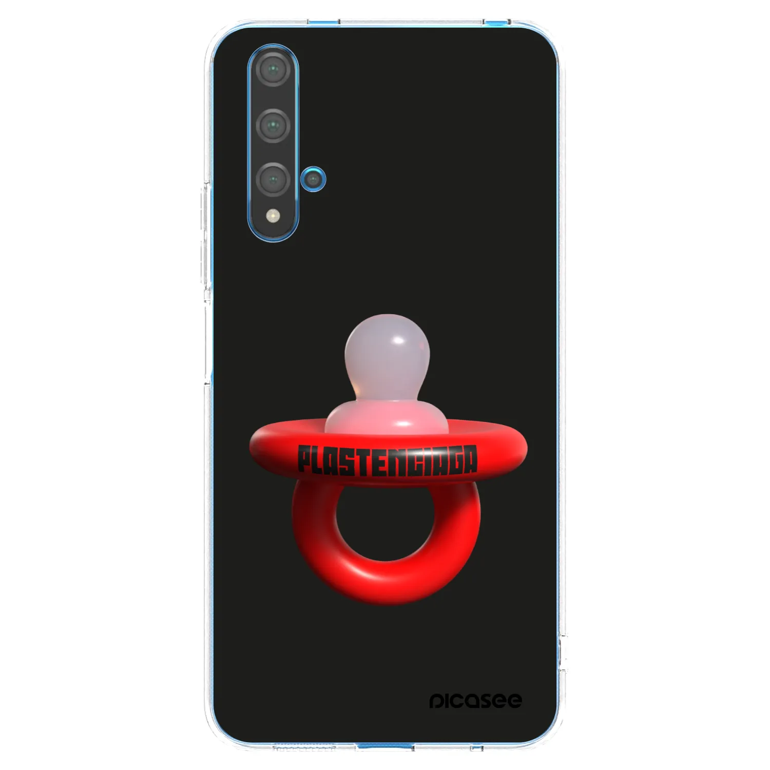 Picasee διαφανής θήκη σιλικόνης Huawei Nova 5T - Le Dudel
