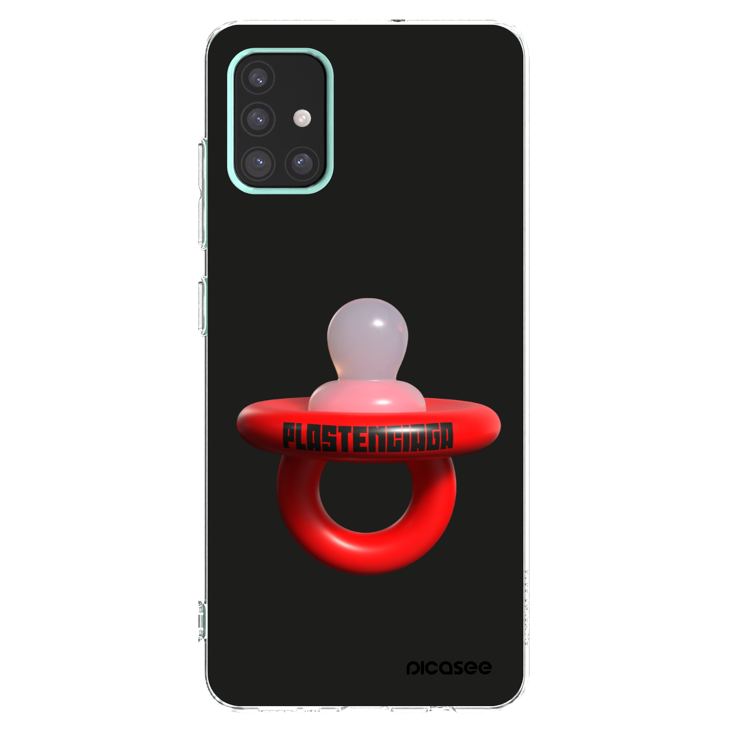 Picasee διαφανής θήκη σιλικόνης Samsung Galaxy A51 A515F - Le Dudel