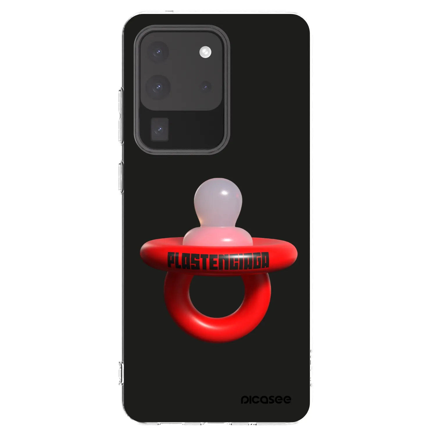 Picasee διαφανής θήκη σιλικόνης Samsung Galaxy S20 Ultra 5G G988F - Le Dudel