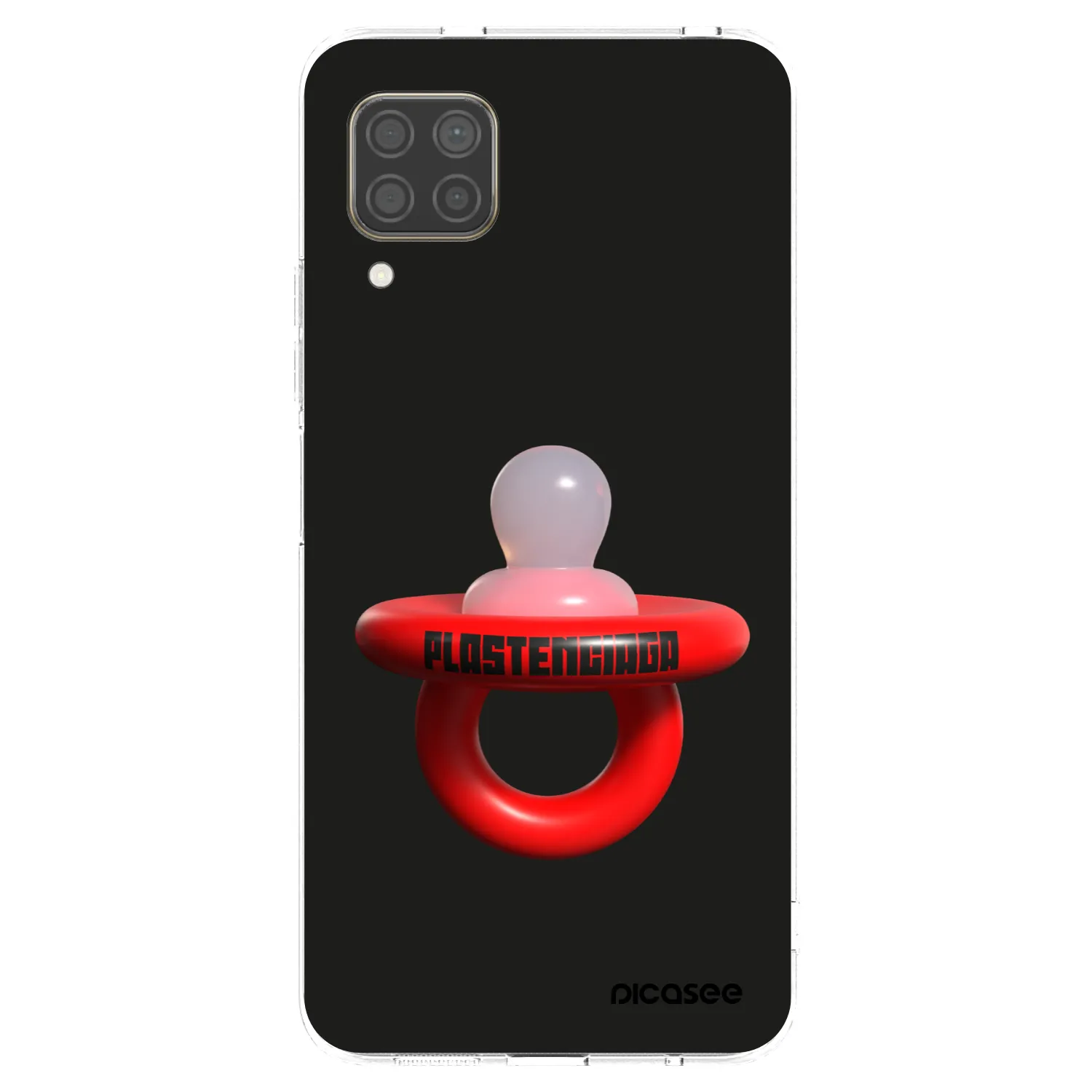 Picasee διαφανής θήκη σιλικόνης Huawei P40 Lite - Le Dudel