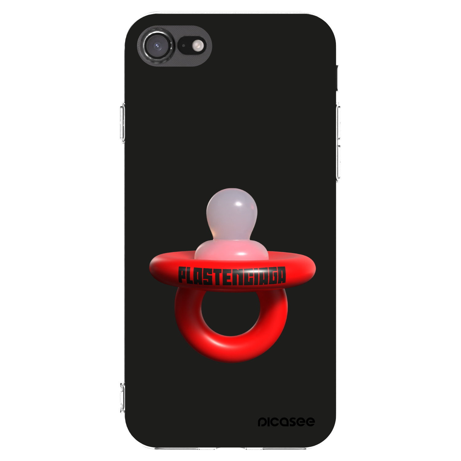 Picasee διαφανής θήκη σιλικόνης Apple iPhone SE 2020 - Le Dudel