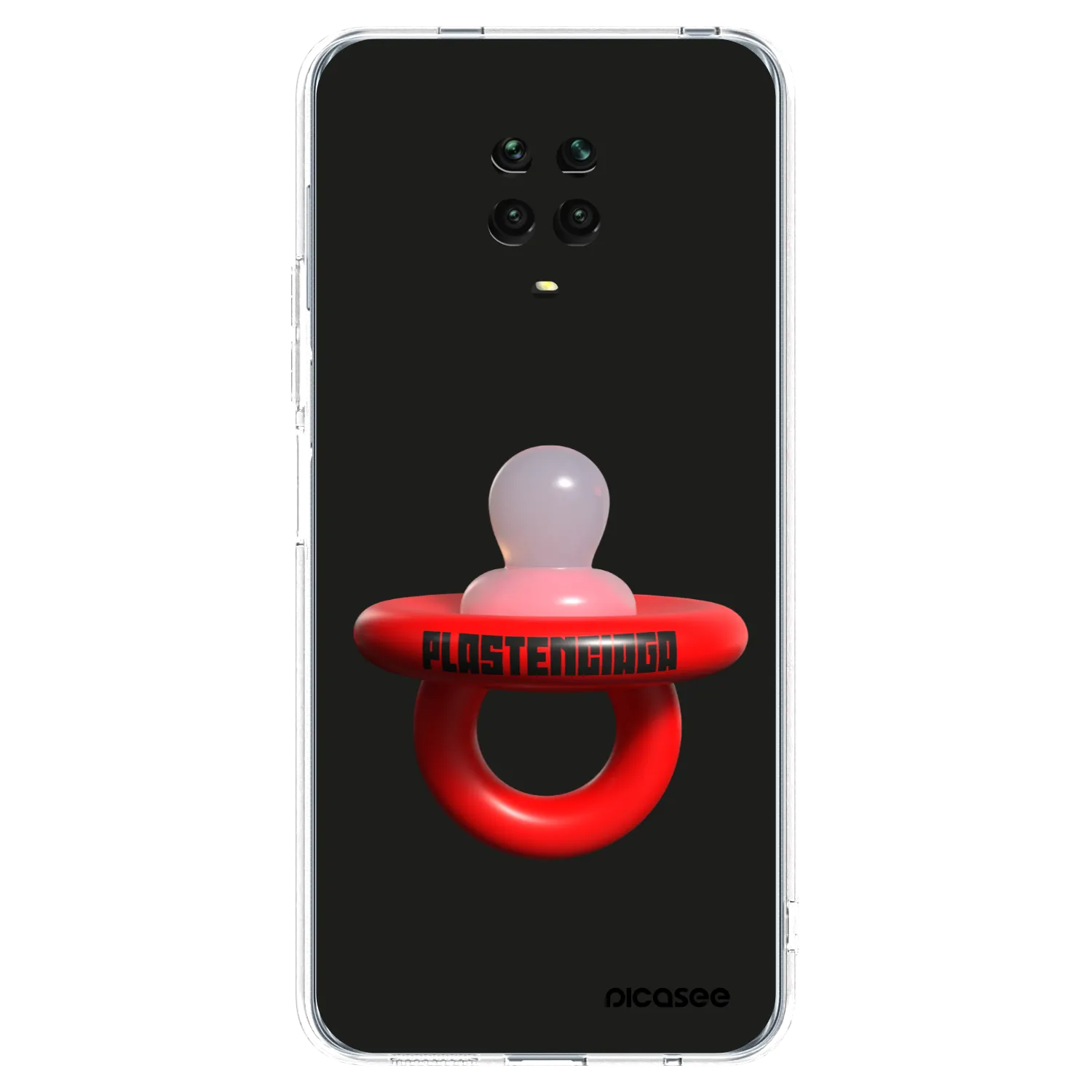 Picasee διαφανής θήκη σιλικόνης Xiaomi Redmi Note 9 Pro - Le Dudel