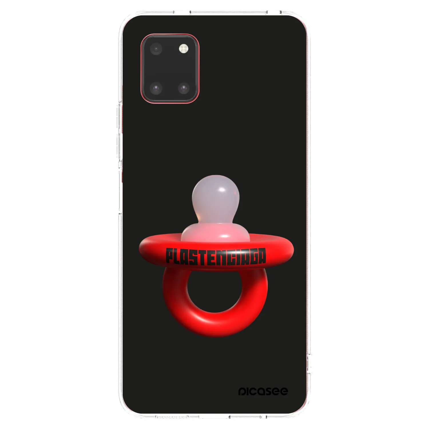 Picasee διαφανής θήκη σιλικόνης Samsung Galaxy Note 10 Lite N770F - Le Dudel