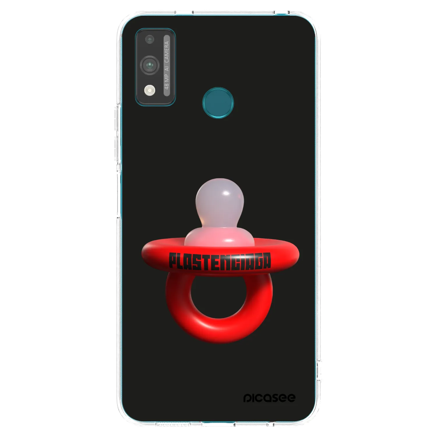 Picasee διαφανής θήκη σιλικόνης Honor 9X Lite - Le Dudel