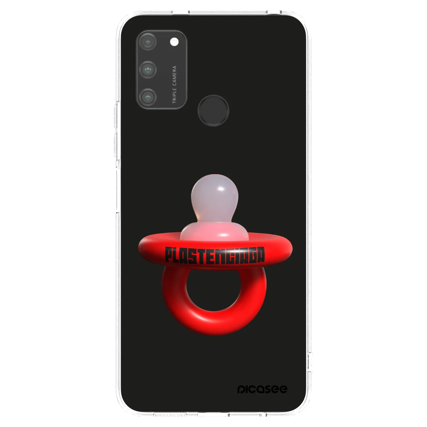 Picasee διαφανής θήκη σιλικόνης Honor 9A - Le Dudel