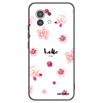 Picasee Μαύρη θήκη σιλικόνης για Xiaomi Mi 11 - Hello there