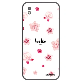 Picasee Μαύρη θήκη σιλικόνης για Xiaomi Redmi 9AT - Hello there