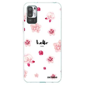Picasee διαφανής θήκη σιλικόνης Xiaomi Redmi Note 10 5G - Hello there