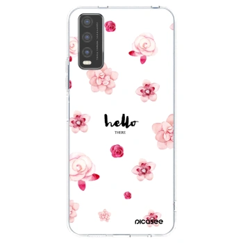 Picasee διαφανής θήκη σιλικόνης Vivo Y20s - Hello there
