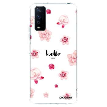 Picasee διαφανής θήκη σιλικόνης Vivo Y11s - Hello there