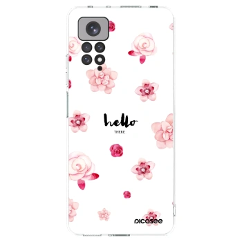 Picasee διαφανής θήκη σιλικόνης Xiaomi Redmi Note 11 - Hello there