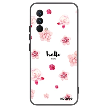 Picasee Μαύρη θήκη σιλικόνης για Realme GT Master Edition 5G - Hello there