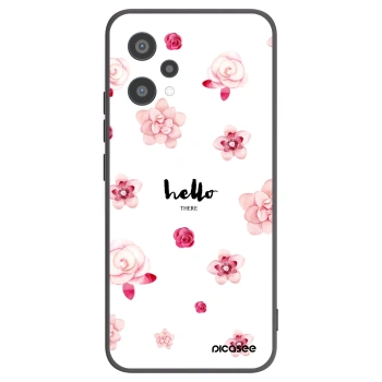 Picasee Μαύρη θήκη σιλικόνης για Realme 9 Pro 5G - Hello there