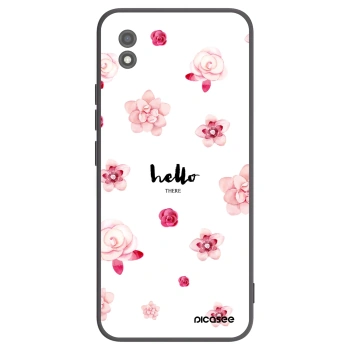 Picasee Μαύρη θήκη σιλικόνης για Realme C11 (2021) - Hello there