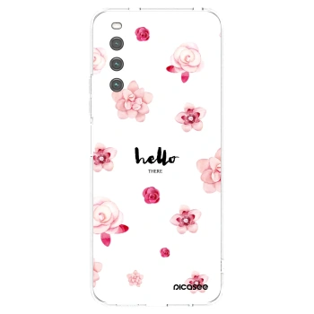 Picasee διαφανής θήκη σιλικόνης Sony Xperia 10 IV 5G - Hello there