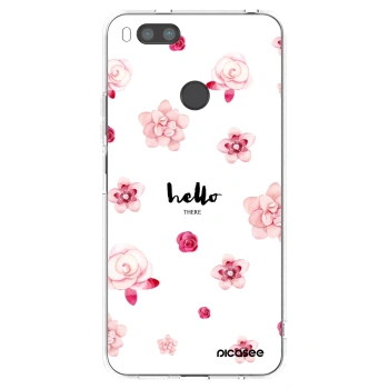 Picasee διαφανής θήκη σιλικόνης Xiaomi Redmi A1 - Hello there