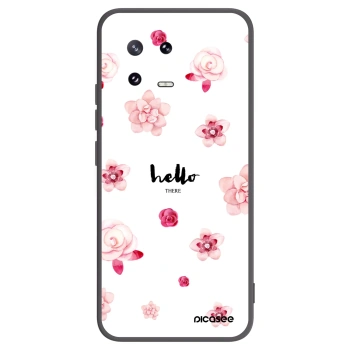 Picasee Μαύρη θήκη σιλικόνης για Xiaomi 13 Pro - Hello there