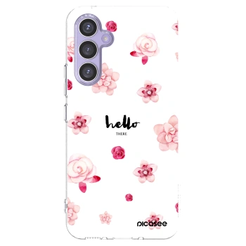 Picasee διαφανής θήκη σιλικόνης Samsung Galaxy A54 5G A546B - Hello there
